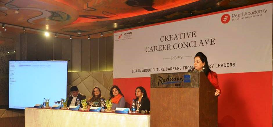 The Creative Career Conclave at Pearl Academy showcases modern professions & options in the Fashion & Design Industries.